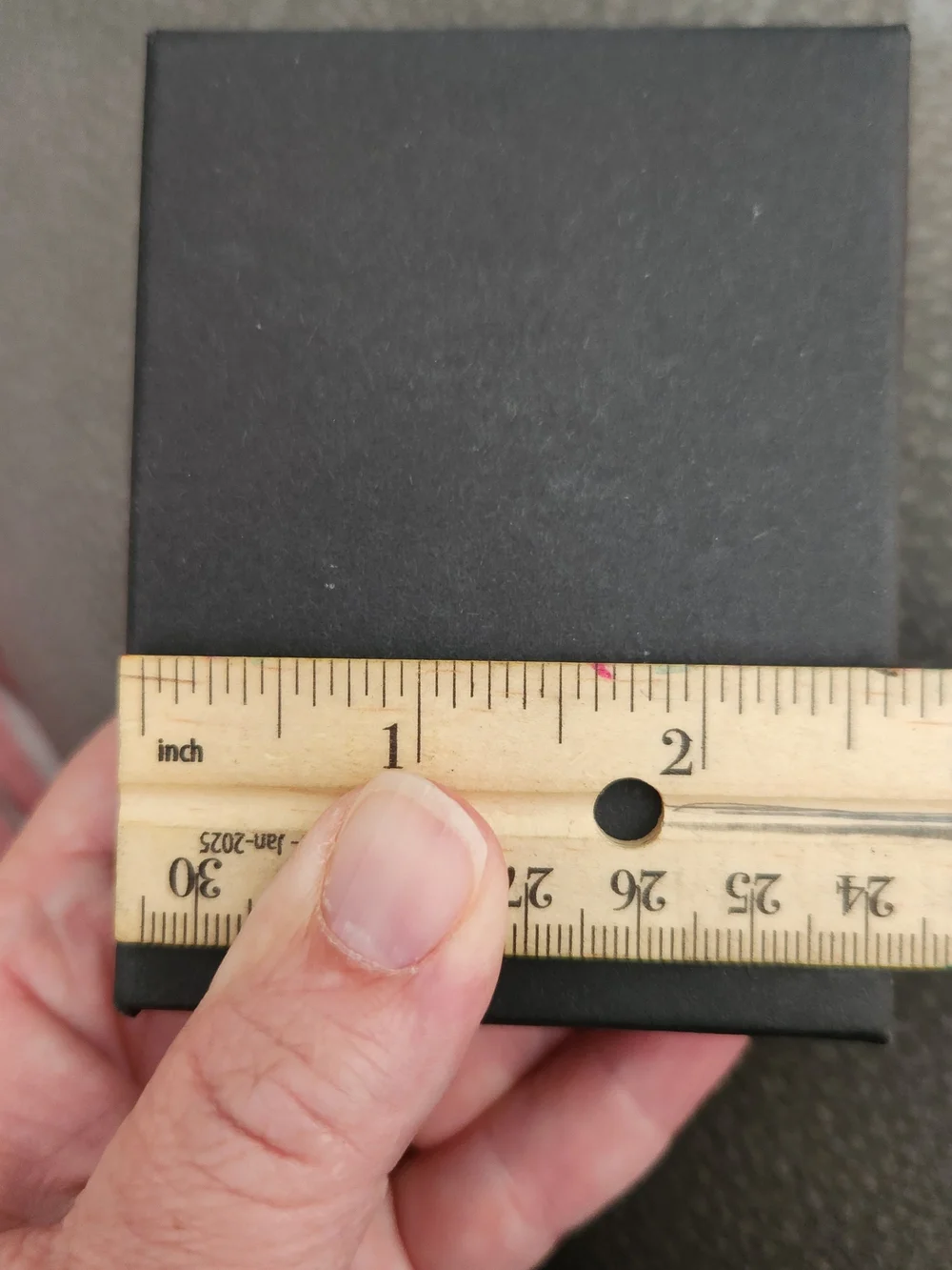 Black Slim Jewelery Box
